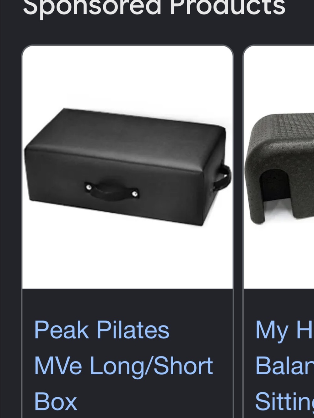 New Pilate Balanced body long/short box